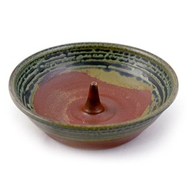 American Made Stoneware Pottery Microwave Omelette Egg Cooker (Desert Green)