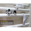 Handy Picks Radiator Towel Rail Knob for Hanging Towels and