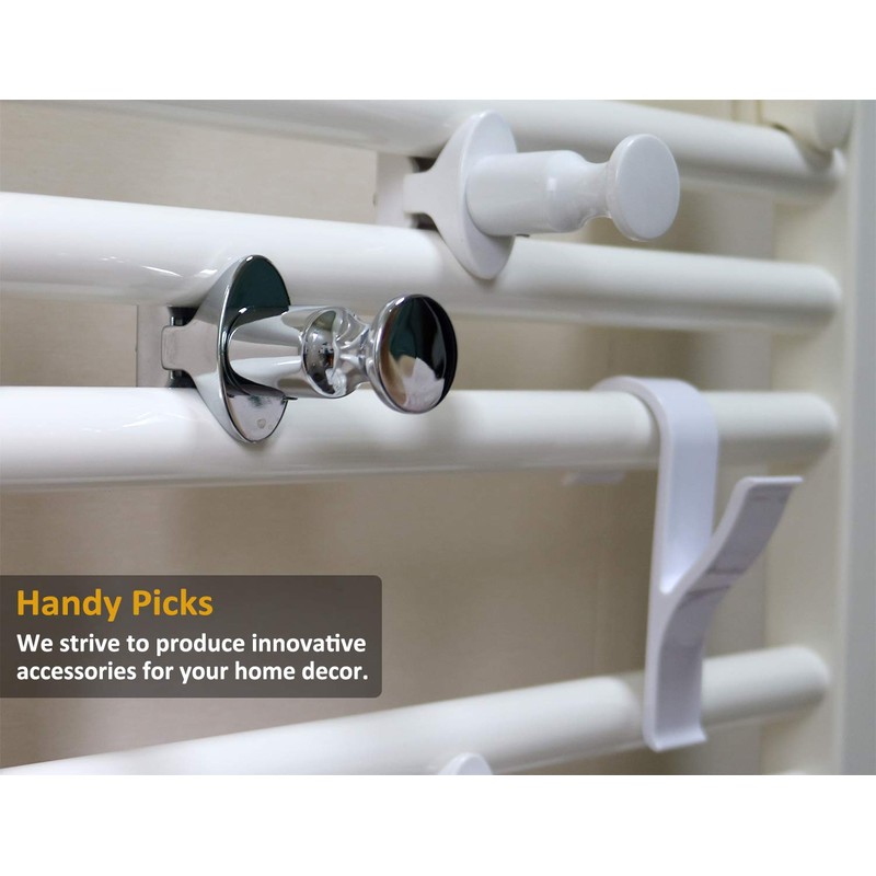 Handy Picks Radiator Towel Rail Knob for Hanging Towels and
