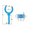 x2 1/2" Rowlocks with Plates