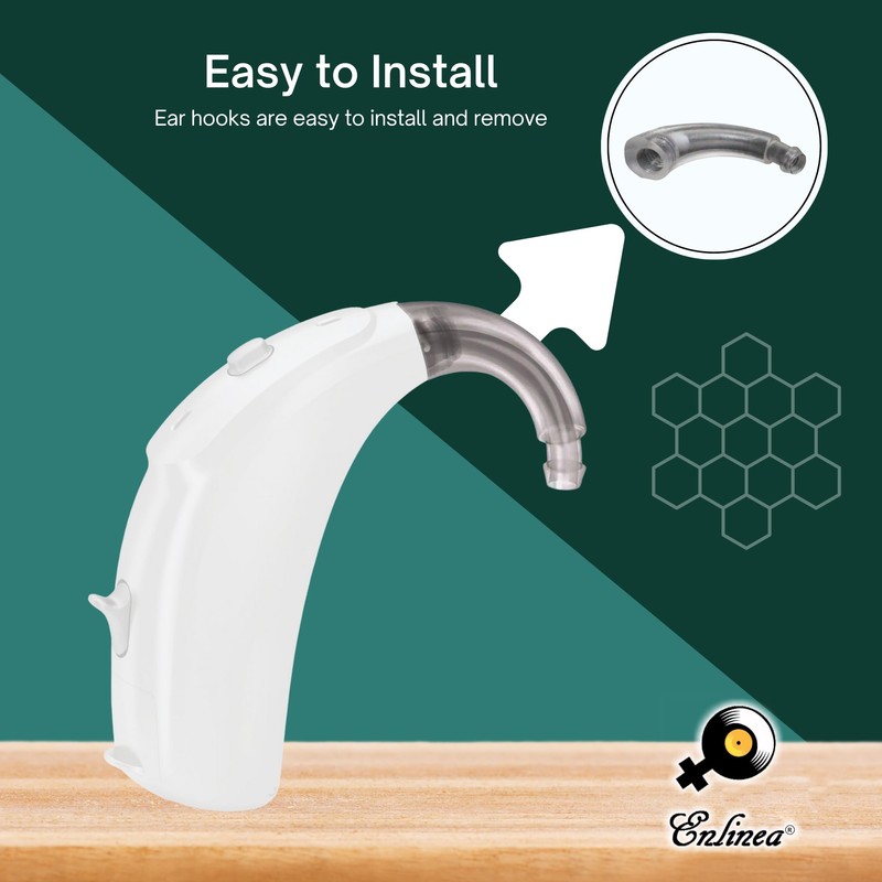 ENLINEA Replacement Ear Hook for Phonak Naída B90-SP BTE