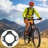 Tissting Preload Adjuster 28.99mm/1.14in Black Aluminium Alloy Bicycle Crank Chainring
