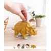 Animal Owl Wood Grain Polyresin Suora Money Box