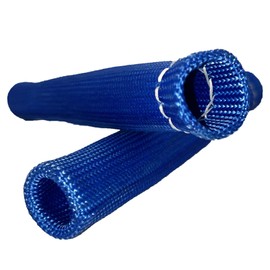 Spark Plug Wire Heat shield 8PCS Spark Plug Boots Thermal Protection Sleeve 1200 Degree Spark Plug Heat Cover Wrap 6 inch (Blue)