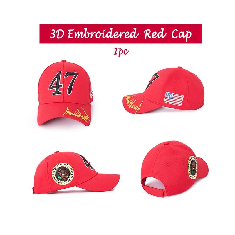 D.T M.A.G.A Hat - Baseball Cap with USA Flag, Slogan