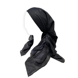 Wrapunzel Cotton Square Scarf Israeli Tichel Soft Natural Fabric for Head Wrapping and Hair Covering