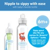 Dr. Brown's Milestones Narrow Sippy Bottle, 100% Silicone Soft Sippy