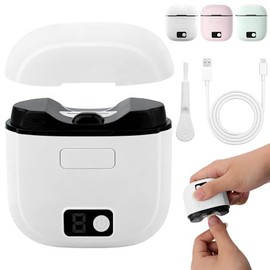 Electric Nail Clipper, 2026 New 3 in 1 Electric Polishing Automatic Nail Clippers,USB Rechargeable Automatic Trimmer, 3-Speed Levels for Seniors and A