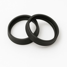 Rubber Olive Washers 32mm (1-1/4") for Waste Pipe Compression Fittings | Leak-Resistant Black Rubber Outlet Seal for Basin & Trap Plumbing | Pack of 2