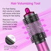 SWAZVAC Round Volumizing Brush Attachment for Airwrap, Oval Shape, Rose
