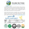 Yellow Split Peas | 1 LB | Non-GMO | Vegan