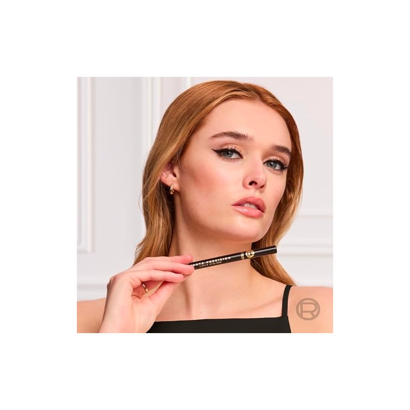 L'Oreal Paris Delineador líquido impermeable de alta precisión, delineador de