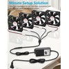 Wathai 2 Pin PC Fan Controller with Splitter 36W 12V