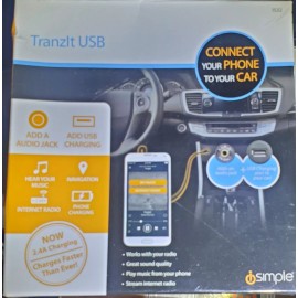 isimple TranzIt Port IS3401 USB Port Audio Playback And Charging