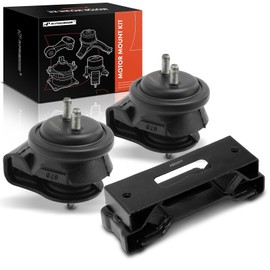 A-Premium Engine Motor Mount and Transmission Mount Kit Compatible with Suzuki Grand Vitara 2006 2007 2008 2.7L, 3-PC Set, Replace# 1161066J00, 1171065J00
