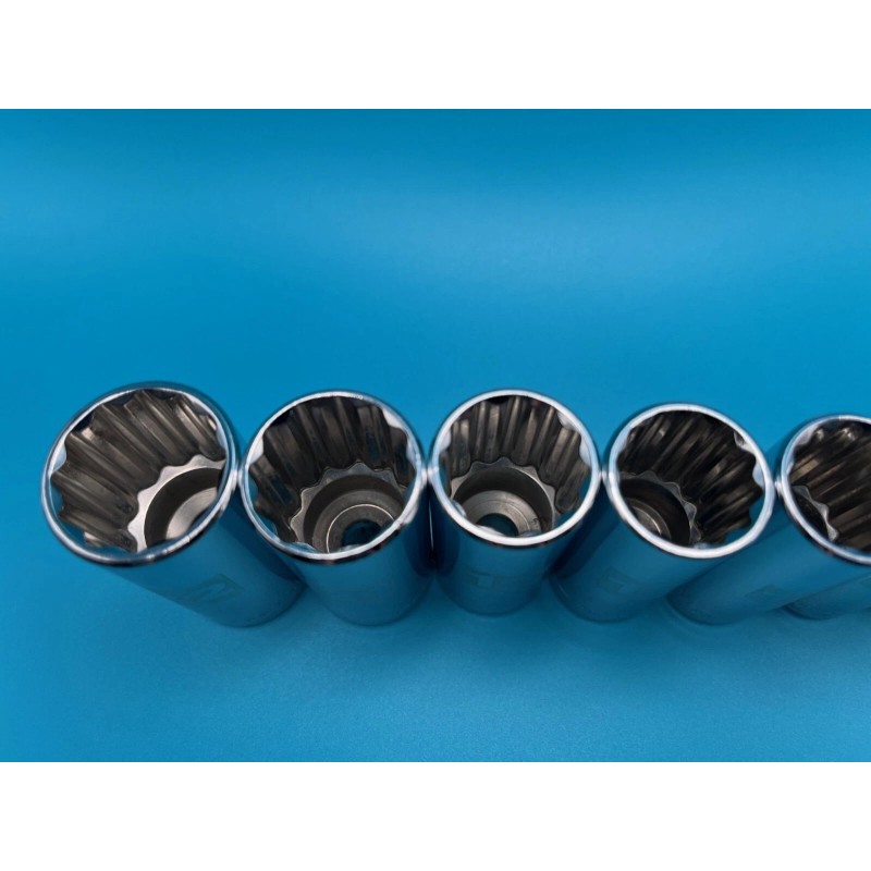 CRAFTSMAN 13pc 3/8" Dr 12pt DEEP LENGTH METRIC socket set