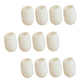 BIUDECO Facial Exfoliator Face Cleanser Tool 30pcs White Natural Ball Skin Care