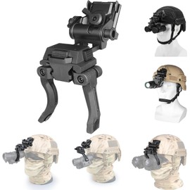NVG Mount Night Vision Goggles Helmet Metal L4G24 Dovetail Mount + Plastic Dual Mount Adapter J Arm Bridge for PVS14/15/18/31