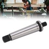 Drill Chuck Arbor MT2 Shank to 3/8in‑24 Threaded Hardened Morse