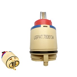 Olympia OP-340009 Olympia Parts Pressure Balance Ceramic Disc Cartridge, Hain-yo JH02BD 40mm Pressure Balance Ceramic Disc Cartridge (JH02BD)