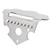 Mandolin Tailpiece Zinc Alloy 8 Strings Triangle Shape Mandolin Tailpiece