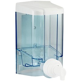 SANISMART Foam Soap Dispenser Yasemin Blue Transparent Refillable, Design: 1000 ml