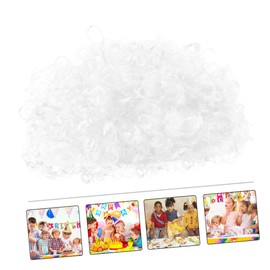 LALAFINA Colorful Curly Clown Wig Fun Festival Hairpiece for Cosplay Dress up Lightweight Fluffy Design for Parties Bright and Eye-catching Costume Accessory