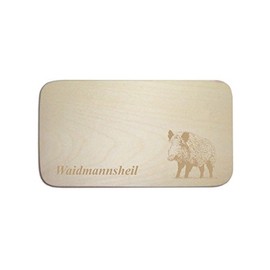 Breakfast Board Keiler Waidmannsheil Hunting Hunting Wildschein