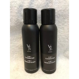 Vaughn V76 by Vaughn 4 in 1 Cleansing Foam 3.4 oz / 100 ml (Pack of 2 )