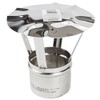 Proper Tools Stainless Steel Chimney Cowl - Ø 110 mm