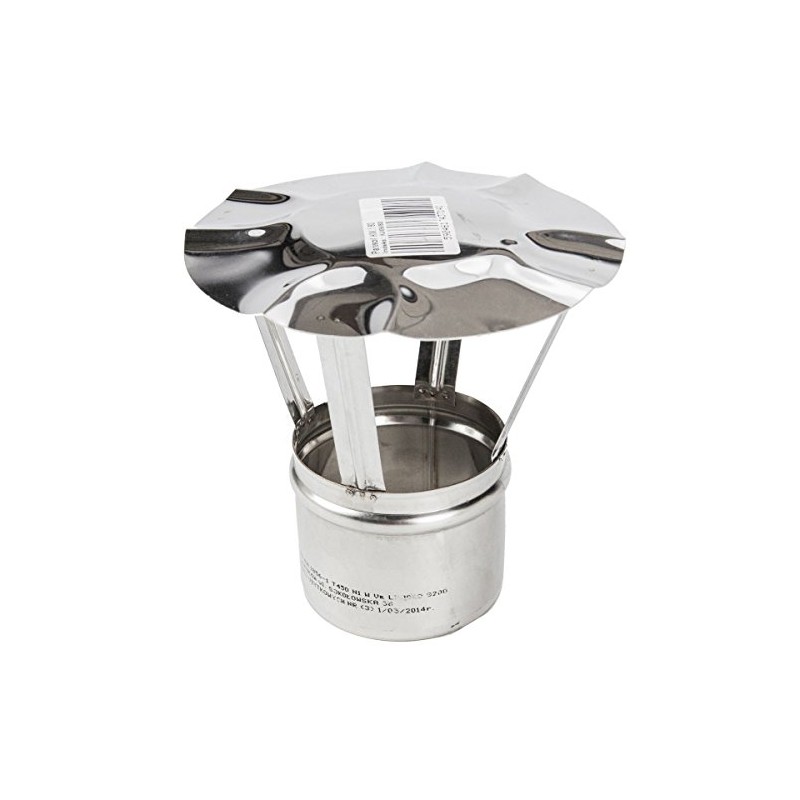 Proper Tools Stainless Steel Chimney Cowl - Ø 110 mm