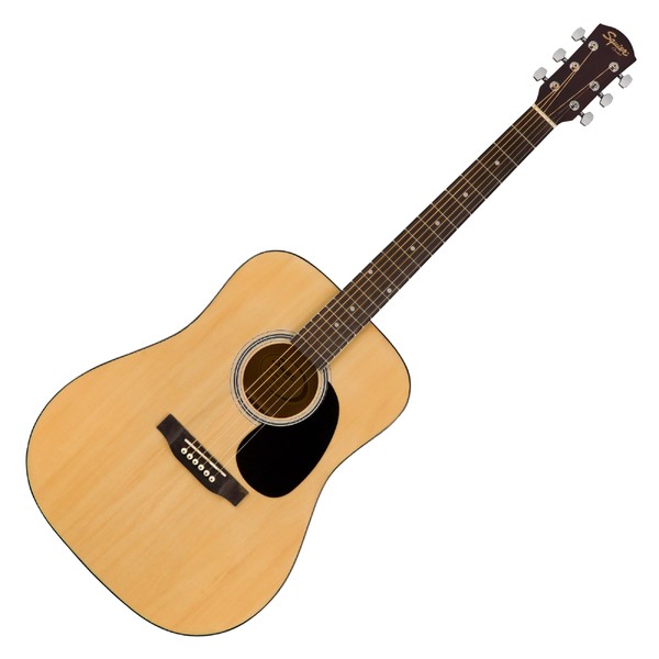 Squier by Fender Acoustic Guitar, with 2-Year Warranty, Dreadnought with