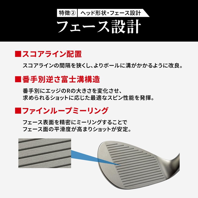 Casco Dolphin Wedge DW-123 LEFTY HEAD 50