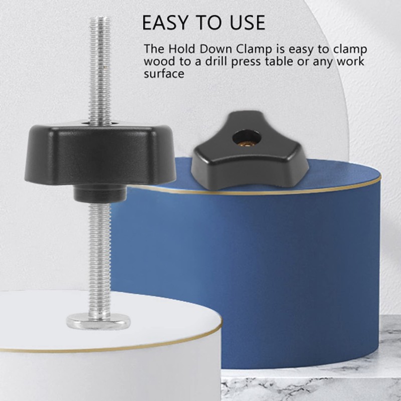ZDSFSD 2 Set T Screw and M8 Plastic Handle,Metal Quick