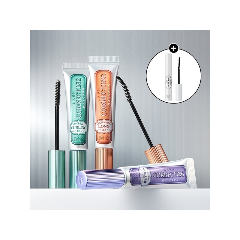 Holika Holika NEW 래쉬 코렉팅 마스카라 리무버 기획세트 NEW Lash