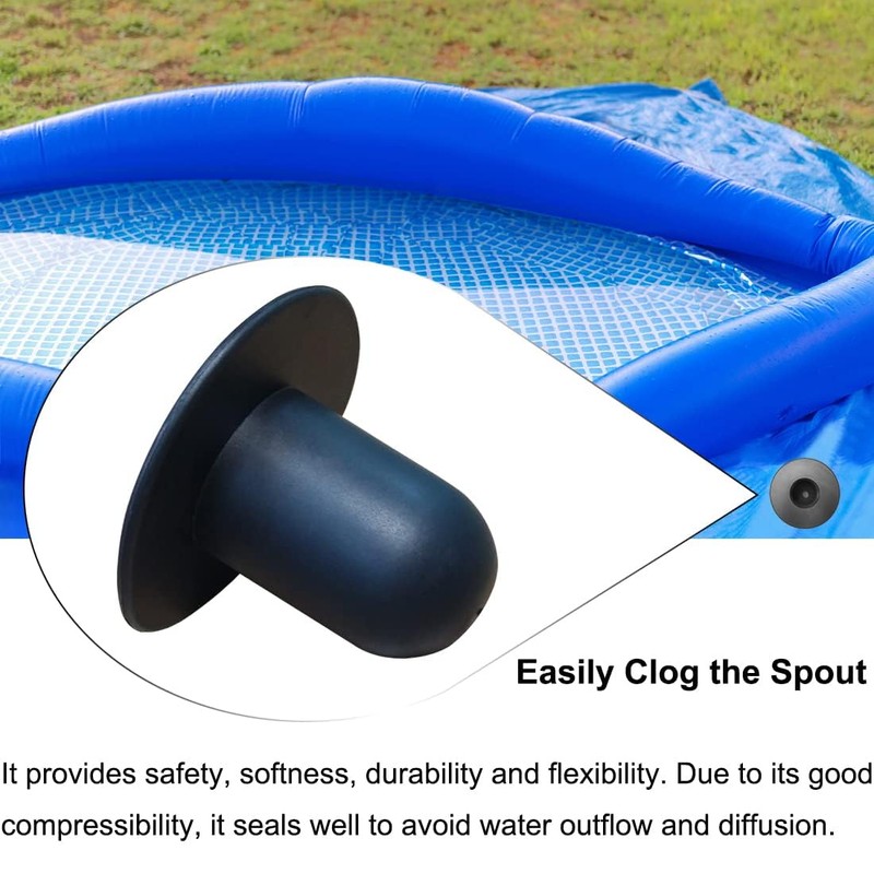 4 PCS Swimming Pool Pump Strainer Hole Plug Replacement for