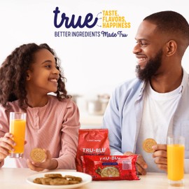 Tru Blu Cinnamon Spice Cookies With Creme Cheese Flavor | No artificial ingredients | No High Fructose Corn Syrup | Made in the USA | 12 Ounce (Pack of 3)