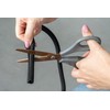 ERKO Cable Sleeve, Black, 13 mm - 3.1 m, Self-Closing