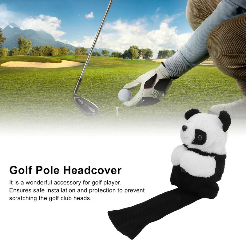 Golf Club Head Covers Golf Putter Headcovers Cute Panda Driver