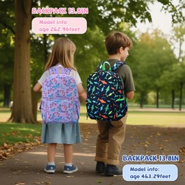 Kids Backpack Boys, ChaseChic Lightweight Toddler Backpack with Security Reflective Strips, Cute School Bag with Bottler Holder for Kindergarten Preschool, Blue Shark