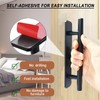 Self Adhesive Cabinet Handles Pulls - 2 Pack Aluminium Alloy