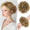 RUWISS Messy Bun Hair Piece for Women 100% Real Human