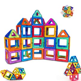 Magnetic Building Blocks 38 Pieces Magnetic Game Magnetic Building Blocks Magnetic Toy Magnets Children's Magnetic Game Magnetic Toy Children Building Blocks Children's Toy Gift from 3 4 5 6 7 8 Years