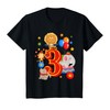 Circus Birthday 3rd Birthday Carnival 3 Years Old T-Shirt