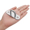 BELLE VOUS M8 Stainless Steel Pad Eye Plate Hooks (8