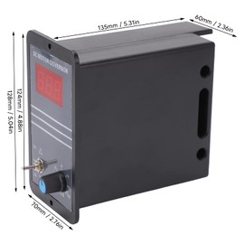 Hilitand Motor Speed Controller, 12‑36V 60A CW CCW DC Motor Speed Controller Digital Display Electric Motor Speed Regulator