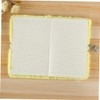 Operitacx Aesthetic Lined Journal Notebook for Girls Plush Notebook Planner