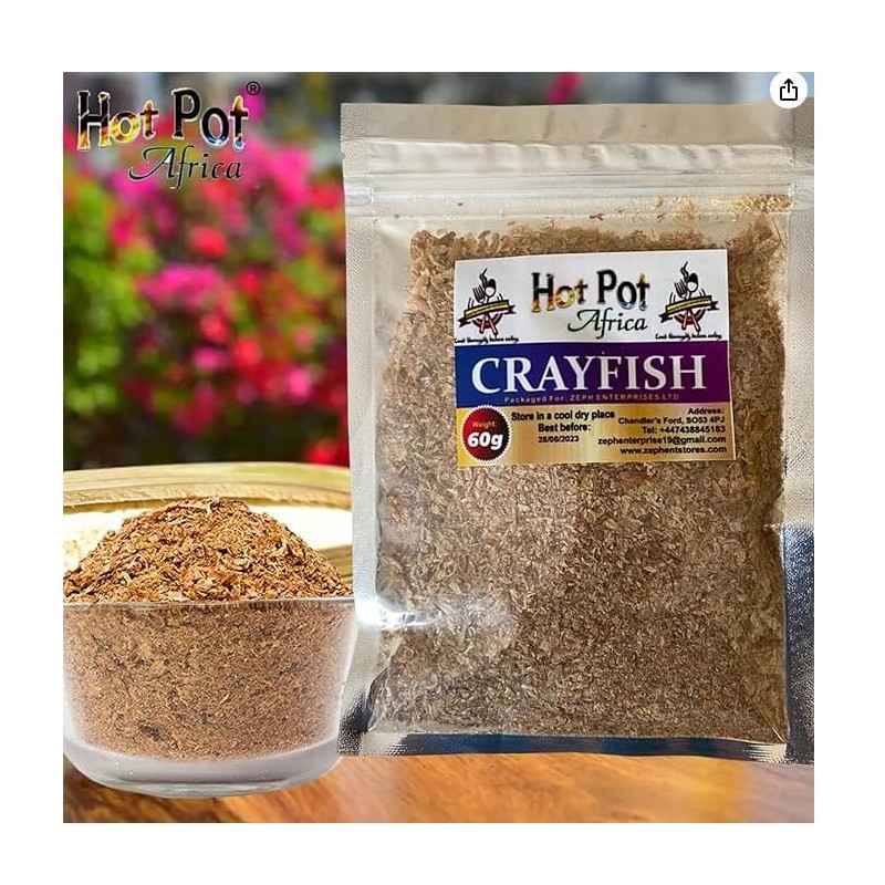 Hot Pot Africa Crayfish for cooking | Dried, Ground &