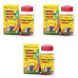 Origin Children's Calcium Vitamin D Kkumi 60 1 month supply / 오리진 어린이 칼슘 비타민D 꾸미 60 1개월분