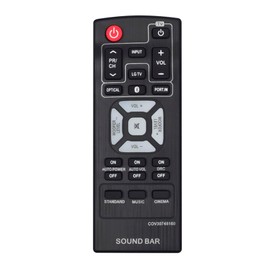 COV30748160 Replacement Remote Control Compatible with LG Sound Bar Audio System NB2540 NB2540A S24A1-W NB2540D